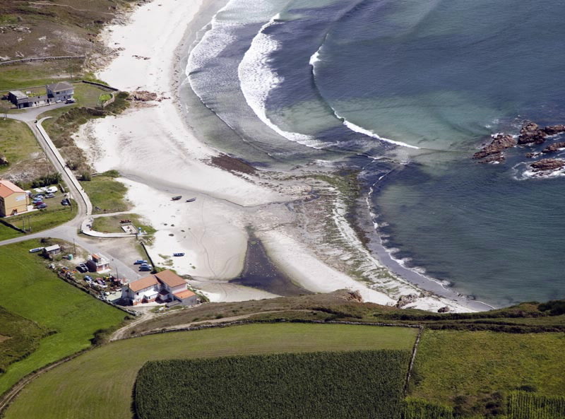 Praia do Coido en Muxía